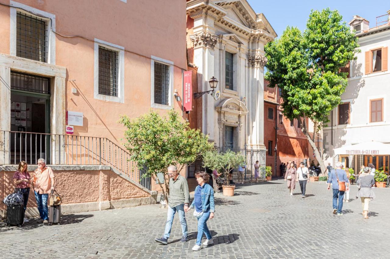 Mosaic Trastevere Silver Apartment - Top Collection Рим Экстерьер фото